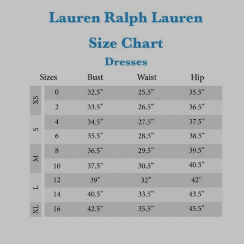 New Lauren Ralph Lauren Nautical Trapeze Dress Size Xlarge - Picture 13 of 13